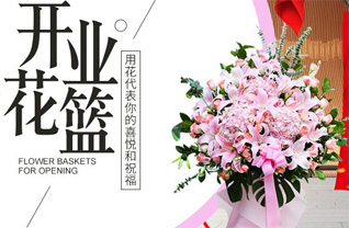甘肃省兰州城关区拱星墩街道花篮配送